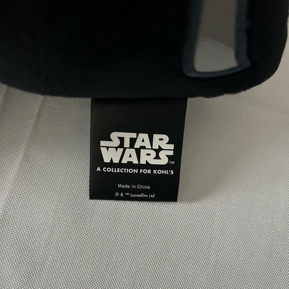Star Wars Darth Vader Slippers and Pillow Set, Kids Size 11-12 - New W/out Tags - Picture 8 of 10